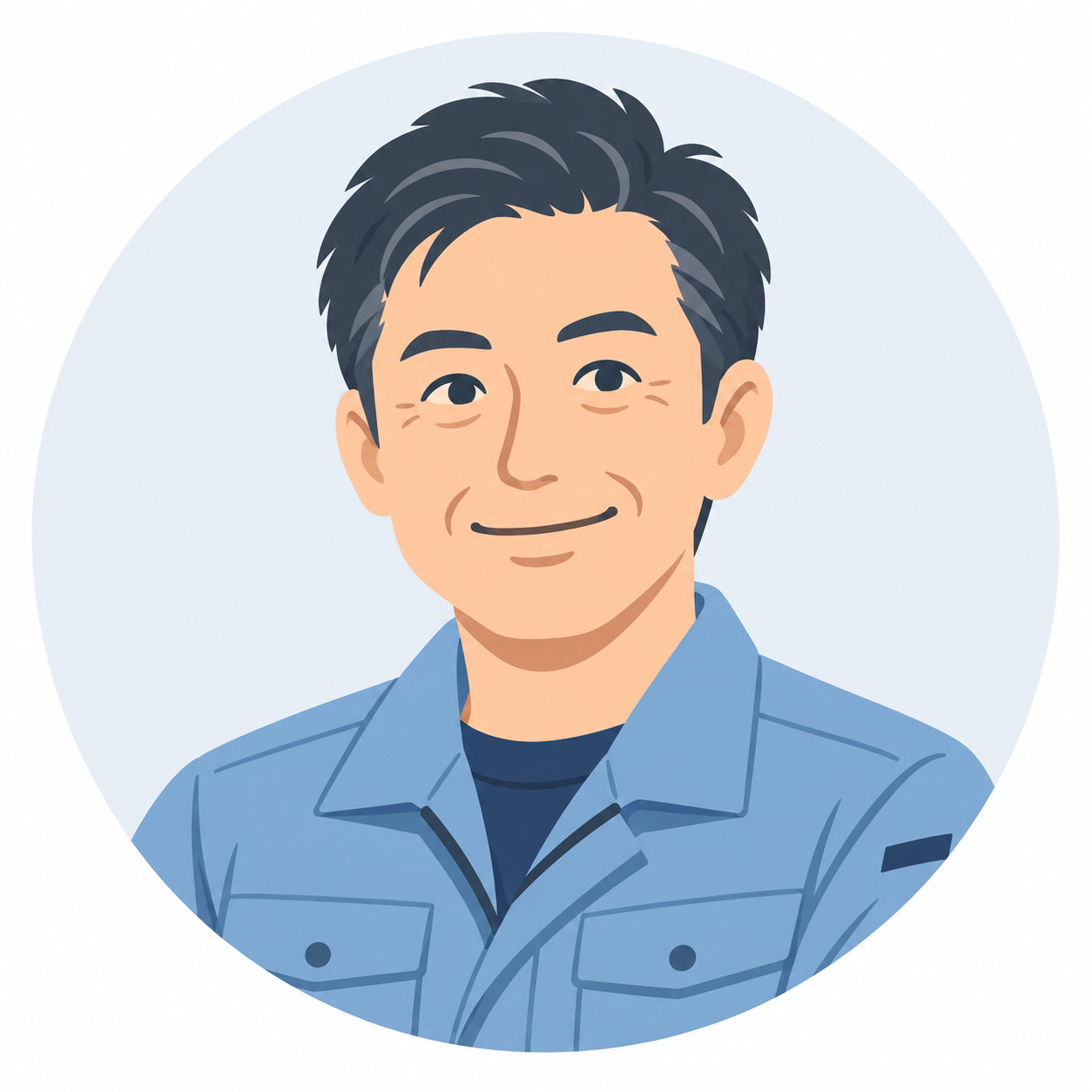 製造業のお客様のイラスト